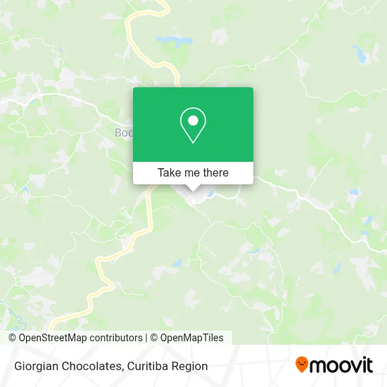 Giorgian Chocolates map
