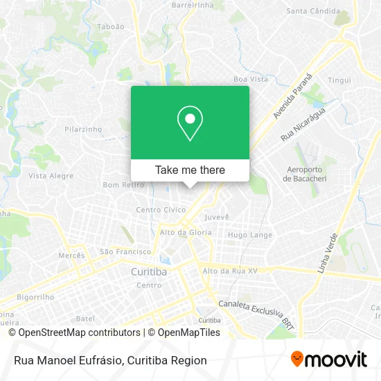 Rua Manoel Eufrásio map
