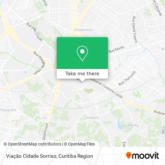 Viação Cidade Sorriso map