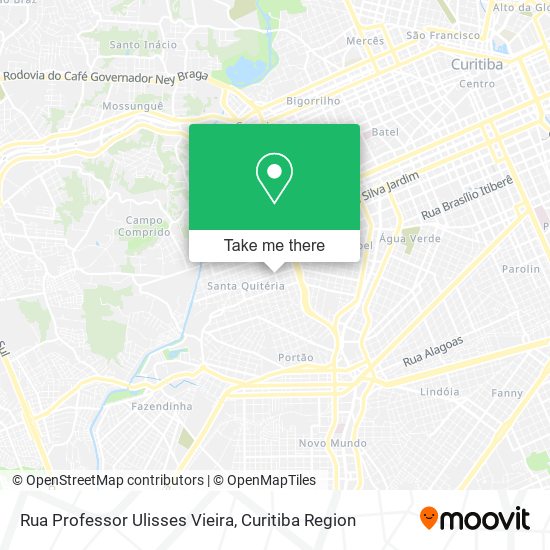 Rua Professor Ulisses Vieira map