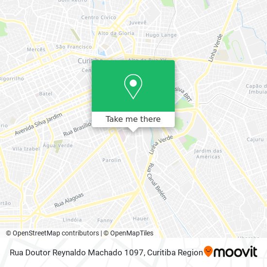 Rua Doutor Reynaldo Machado 1097 map