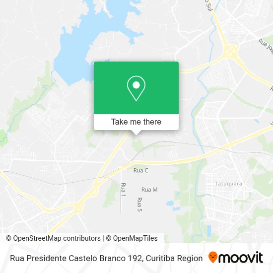 Rua Presidente Castelo Branco 192 map