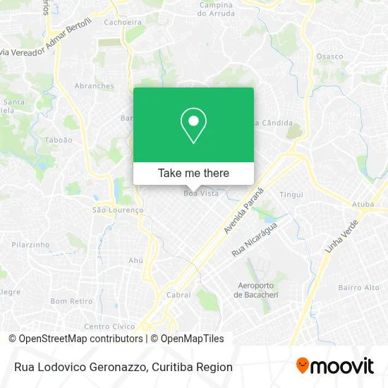 Rua Lodovico Geronazzo map