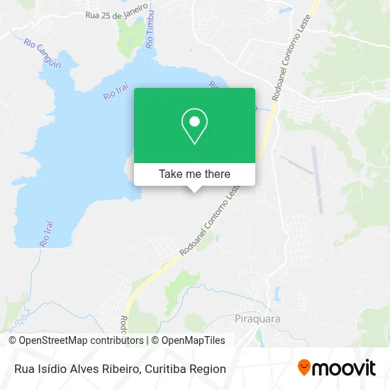 Rua Isídio Alves Ribeiro map