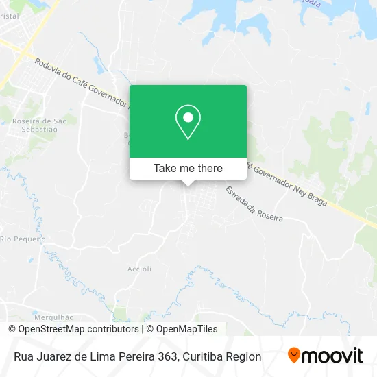 Rua Juarez de Lima Pereira 363 map