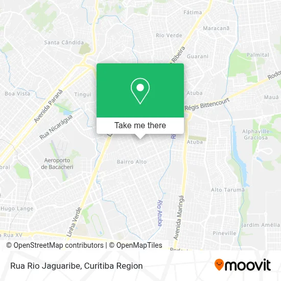 Rua Rio Jaguaribe map