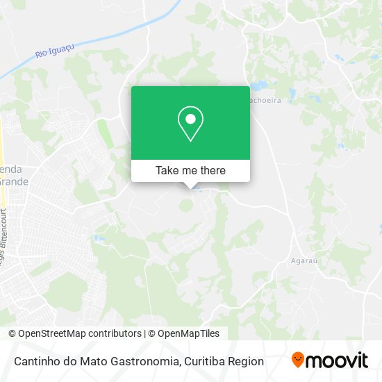 Cantinho do Mato Gastronomia map