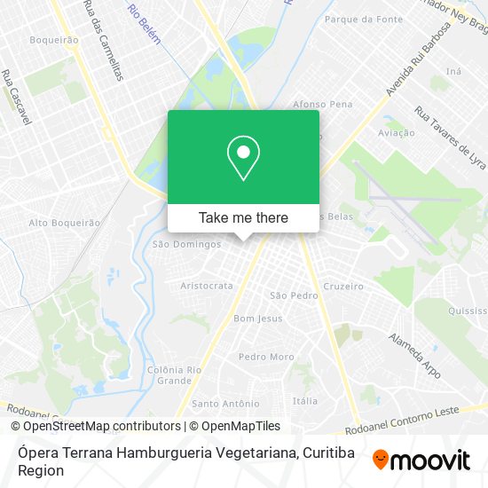 Ópera Terrana Hamburgueria Vegetariana map