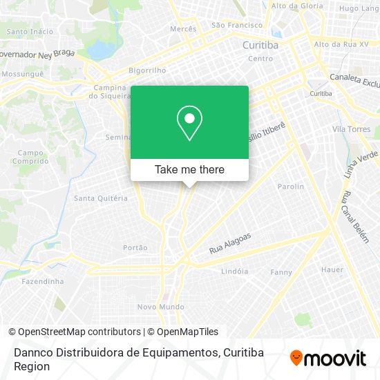 Dannco Distribuidora de Equipamentos map