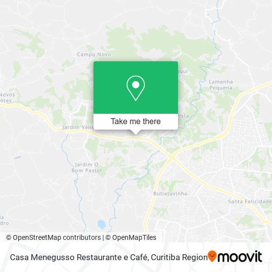 Casa Menegusso Restaurante e Café map