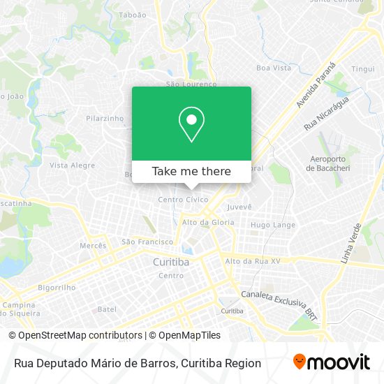 Rua Deputado Mário de Barros map