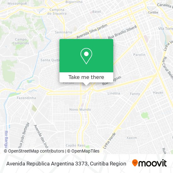 Mapa Avenida República Argentina 3373