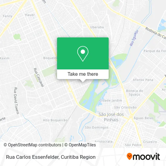 Rua Carlos Essenfelder map