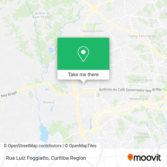 Rua Luiz Foggiatto map