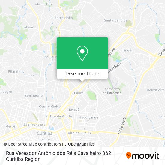 Rua Vereador Antônio dos Réis Cavalheiro 362 map