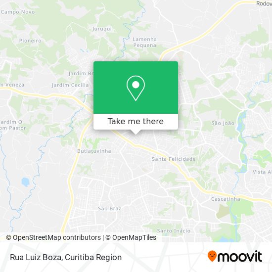 Rua Luiz Boza map