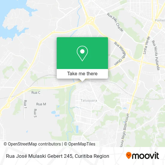 Rua José Mulaski Gebert 245 map