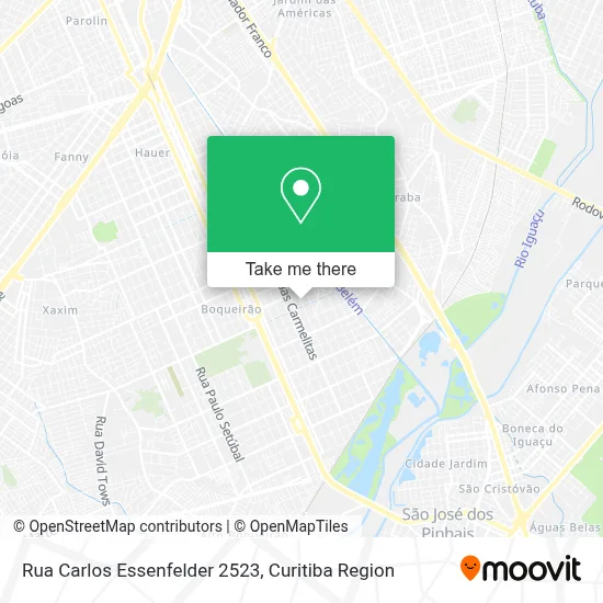 Rua Carlos Essenfelder 2523 map
