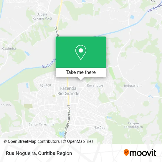 Rua Nogueira map