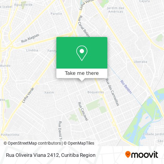 Rua Oliveira Viana 2412 map