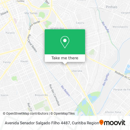 Avenida Senador Salgado Filho 4487 map