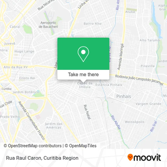Rua Raul Caron map
