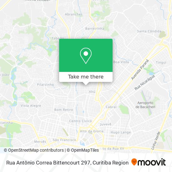 Mapa Rua Antônio Correa Bittencourt 297