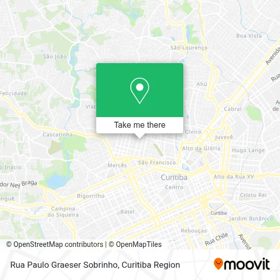 Rua Paulo Graeser Sobrinho map