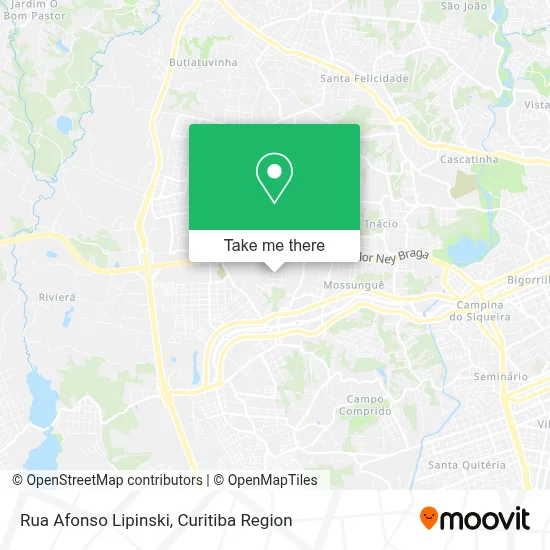 Rua Afonso Lipinski map