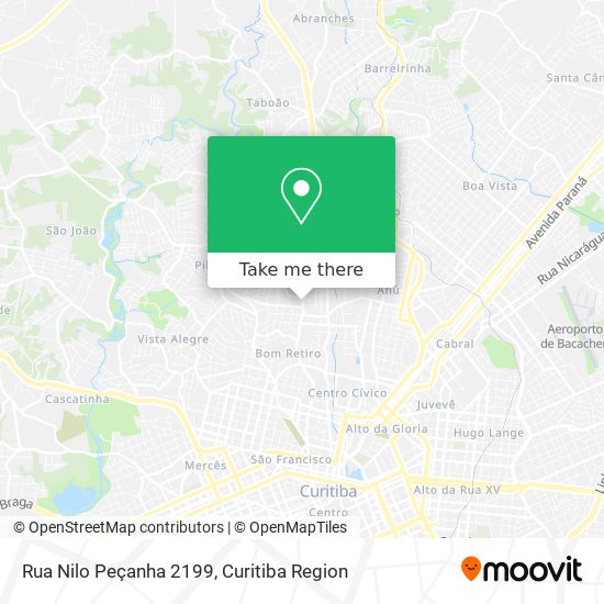 Mapa Rua Nilo Peçanha 2199