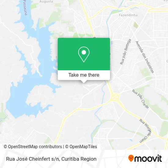 Rua José Cheinfert s/n map