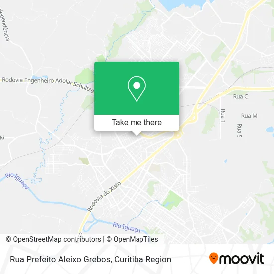 Rua Prefeito Aleixo Grebos map