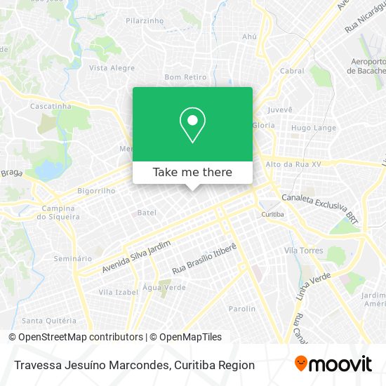 Travessa Jesuíno Marcondes map