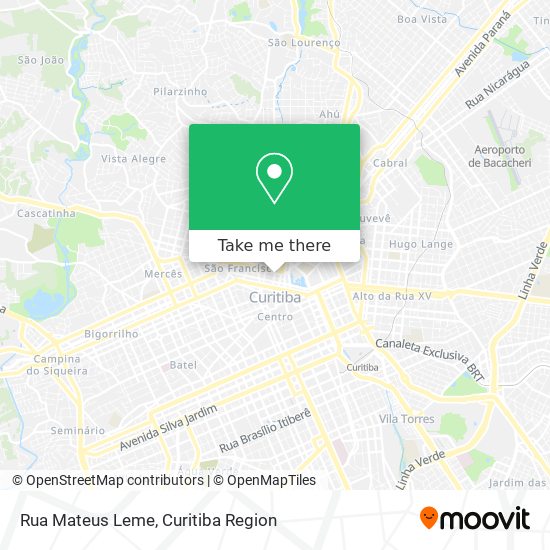 Rua Mateus Leme map