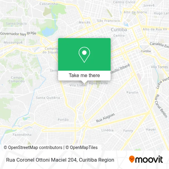 Rua Coronel Ottoni Maciel 204 map