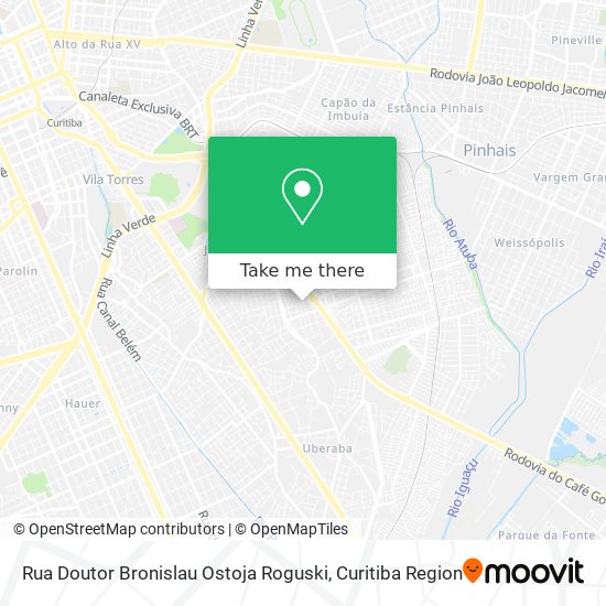 Rua Doutor Bronislau Ostoja Roguski map