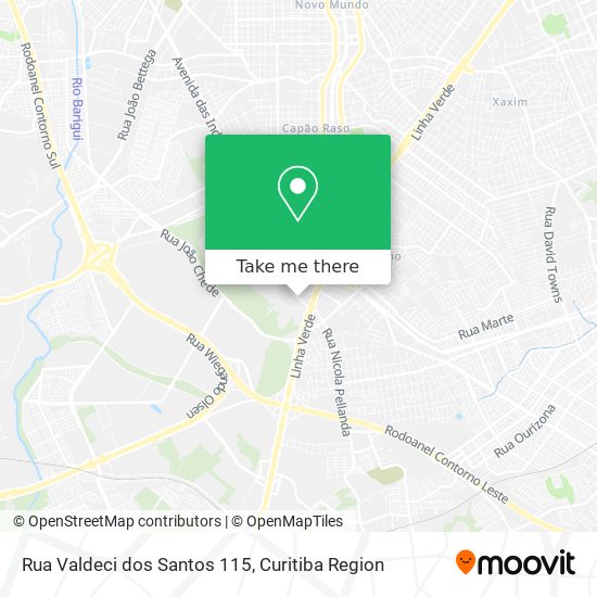 Mapa Rua Valdeci dos Santos 115