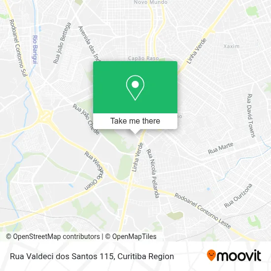 Rua Valdeci dos Santos 115 map