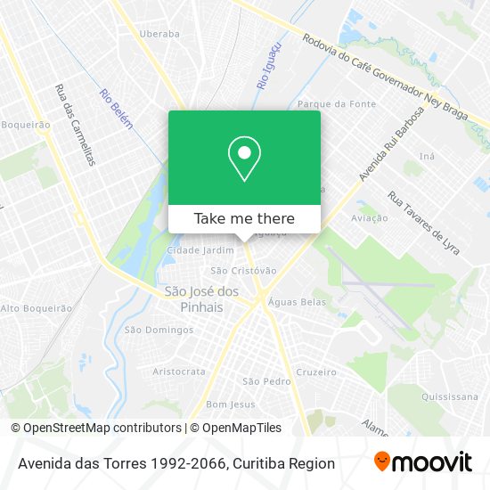Avenida das Torres 1992-2066 map