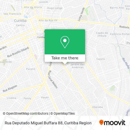 Rua Deputado Miguel Buffara 88 map