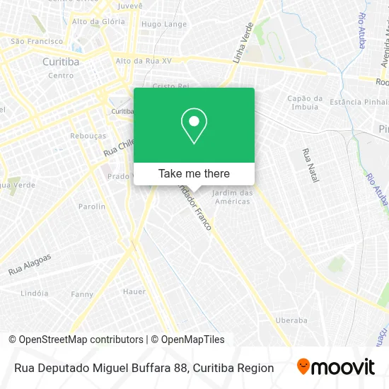Rua Deputado Miguel Buffara 88 map