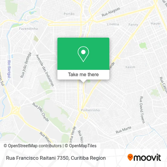 Rua Francisco Raitani 7350 map