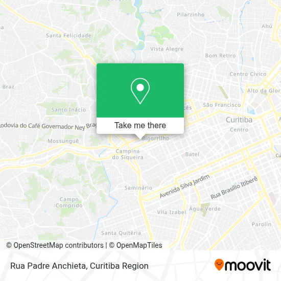 Rua Padre Anchieta map
