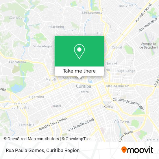 Rua Paula Gomes map