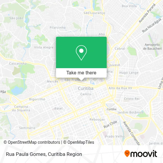 Rua Paula Gomes map