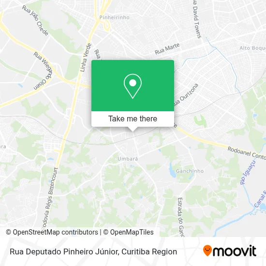 Rua Deputado Pinheiro Júnior map