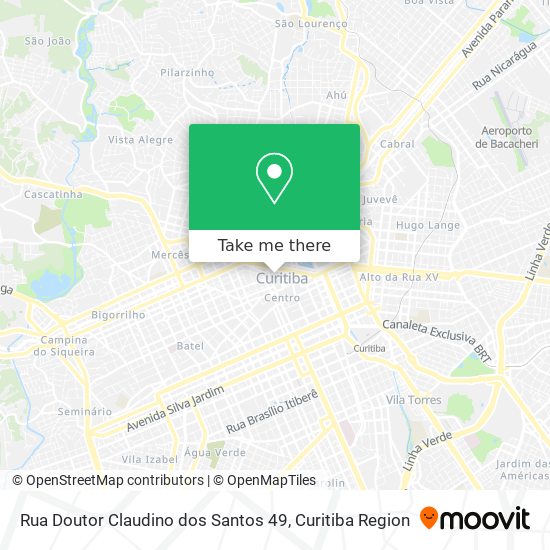 Rua Doutor Claudino dos Santos 49 map