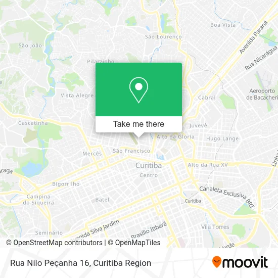 Rua Nilo Peçanha 16 map