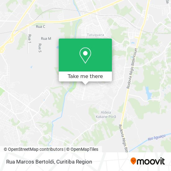 Rua Marcos Bertoldi map