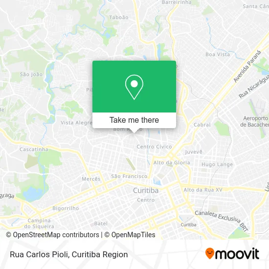 Rua Carlos Pioli map